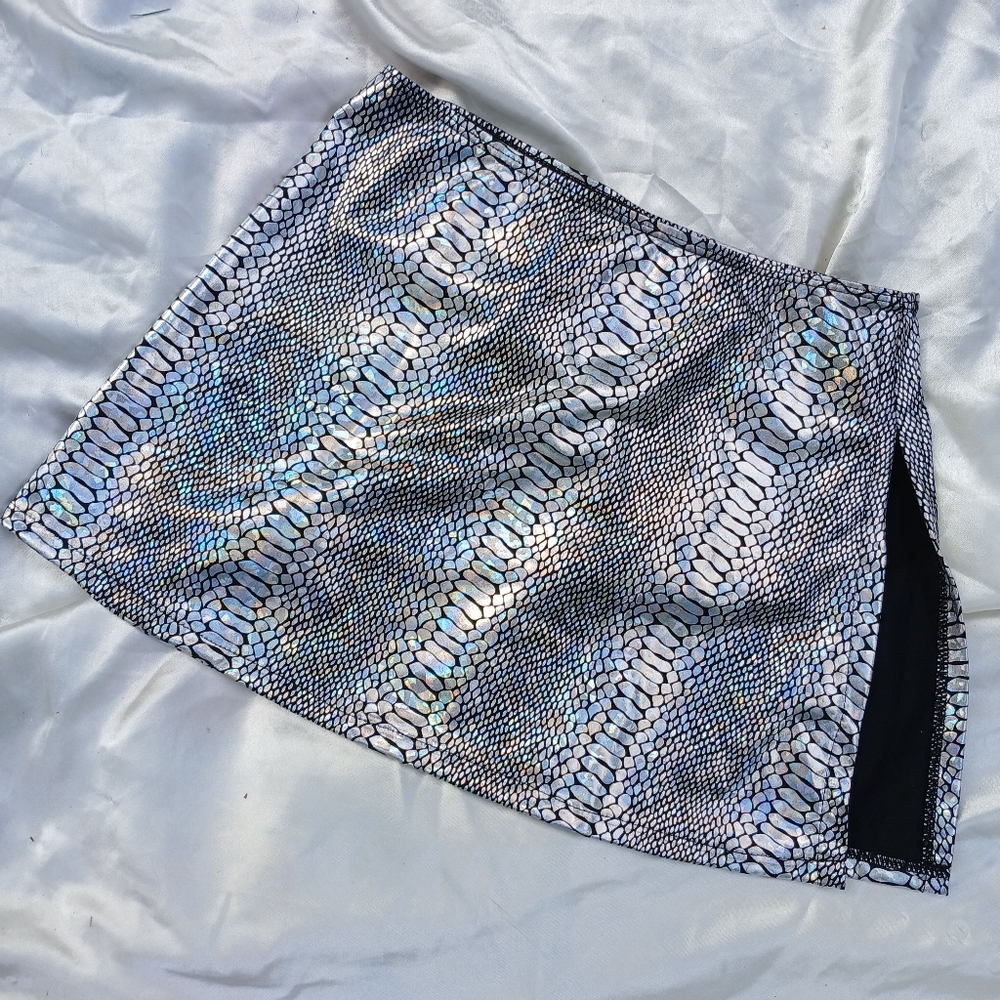 EUC Fairy Cosmic Rave Festival Pool Beach Party Swim Mini Skirt Cover Up Costume